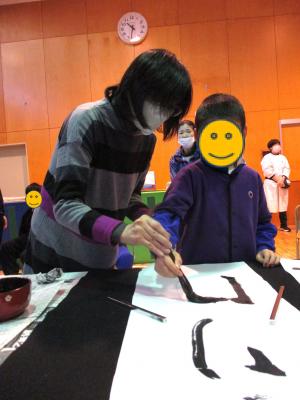 書初め大会②