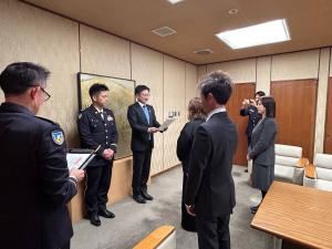 自衛隊募集相談員委嘱式１