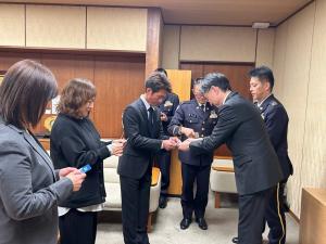 自衛隊募集相談員委嘱式２