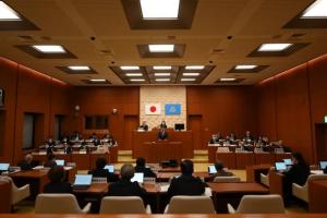 3月定例議会初日の様子