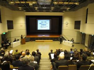 地域コミュニティ定例懇談会の様子