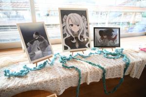 創作キャラクターの展示販売