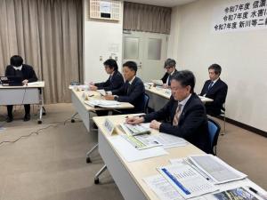 信濃川下流流域治水協議会の様子