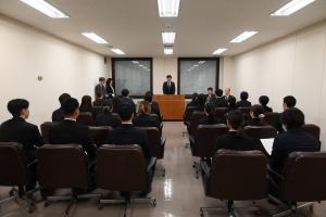 辞令交付式の様子