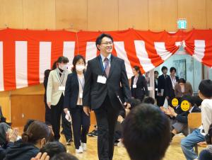 新任式、始業式①