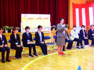 新任式、始業式②