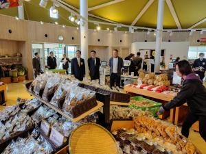 道の駅パティオにいがたのリニューアルプレオープン