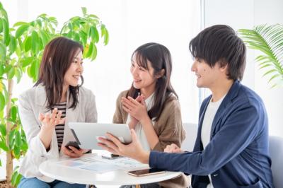 相談を受けている様子