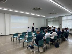 ネーブルみつけでのタウンミーティングの様子