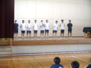 結団式②