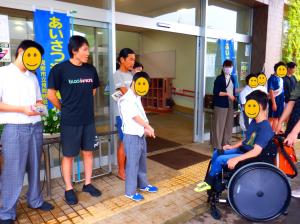 あいさつ運動③