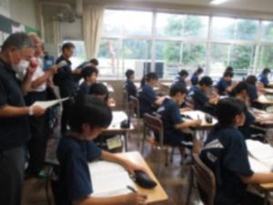 授業参観③