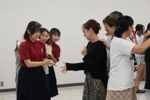 じゃんけん列車の様子