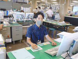 地域経済課　産業企画係　川上主事【平成31年度採用】の画像
