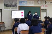 ２階ホールでの発表の様子