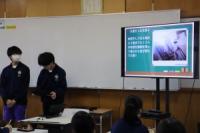 会議室発表の様子