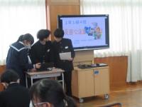 1年生防災学習