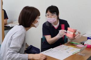 ブラッシング指導