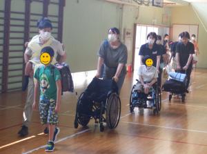 水害避難訓練①