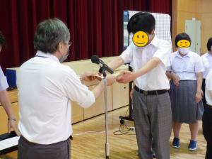 1学期終業式①