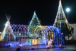 イルミネーションの様子