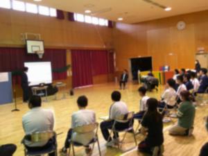 実習激励会会場全体