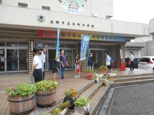 生徒玄関