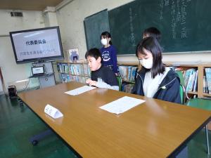 5年生6年生を送る会準備1