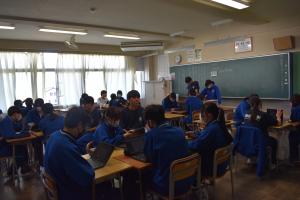 3年生学級討議