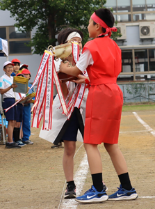 運動会閉会式
