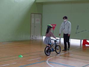 自転車教室の様子2