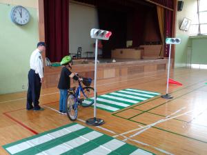 自転車教室の様子3