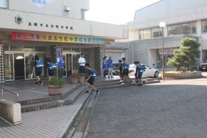 民生委員児童委員 挨拶運動1