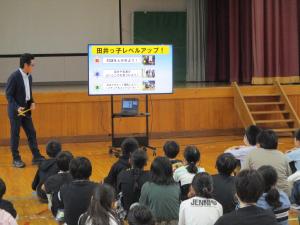 10月16日　全校朝会