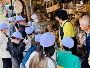 インタビューの様子