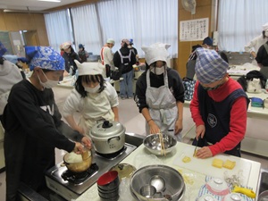 5年2組調理実習