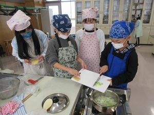 5年3組調理実習