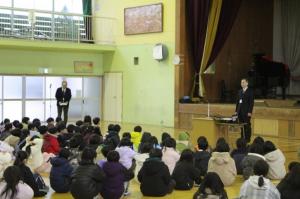 3学期始業式　その1