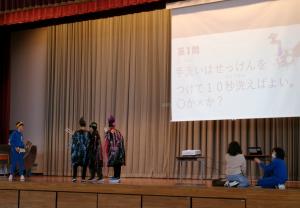 保健委員会の青空朝会