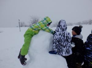 1ねん　ゆきあそび　その2