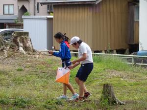 オリエンテーリングクラブの様子