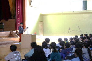 3学期　終業式の様子　その2