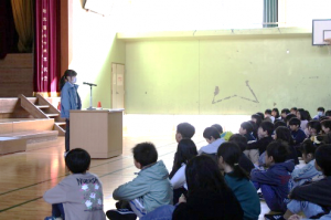 3学期　終業式の様子　その3