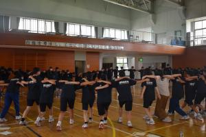 円陣2