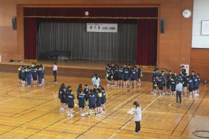 チーム練習青軍