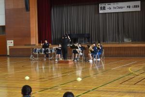 吹奏楽部演奏