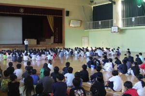 2学期始業式＋学活の様子1