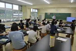 5年生　刈谷田川調べ　その1