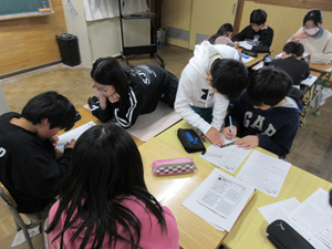 算数で学び合う6年生