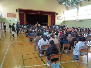 R7度 卒業式練習1回目